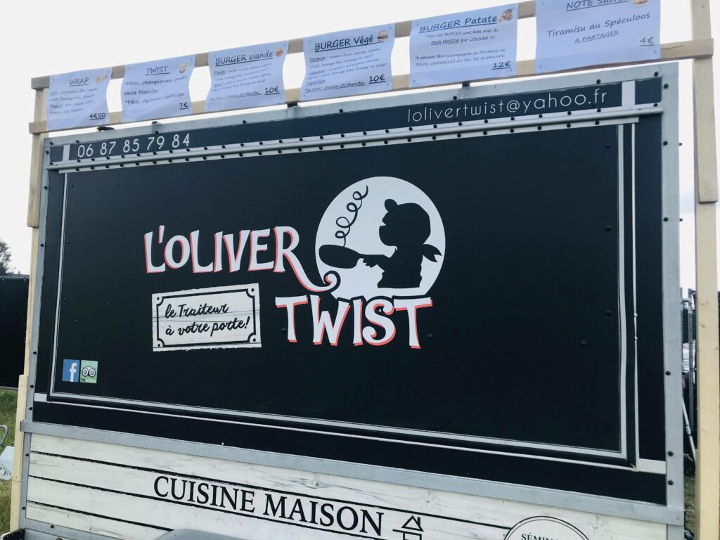 Menus de L'Oliver Twist